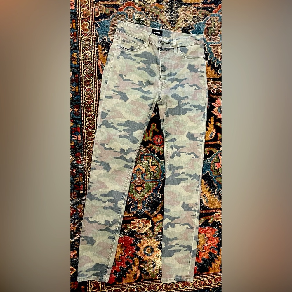 Camouflage jeans so comfy with stretch